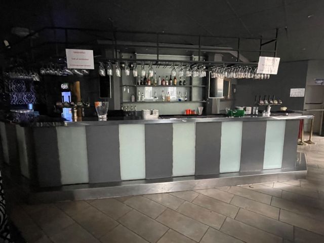 848912-3 Built-in stainless steel bar counter