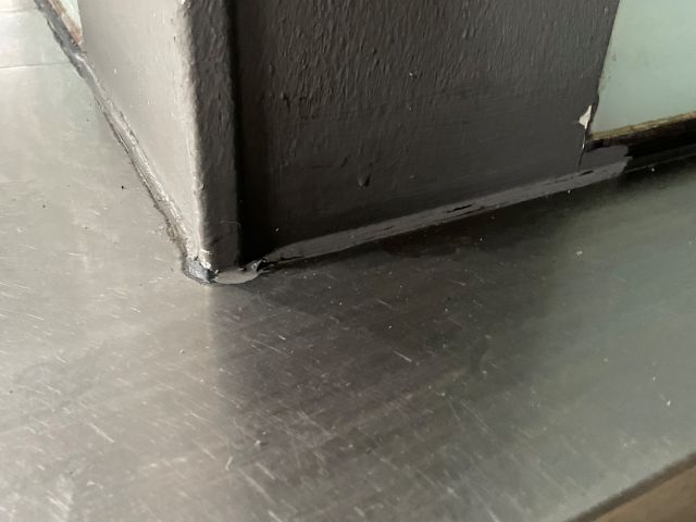 848912-6 Built-in stainless steel bar counter