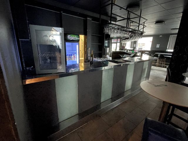 848912-9 Built-in stainless steel bar counter