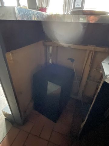 848912-11 Built-in stainless steel bar counter