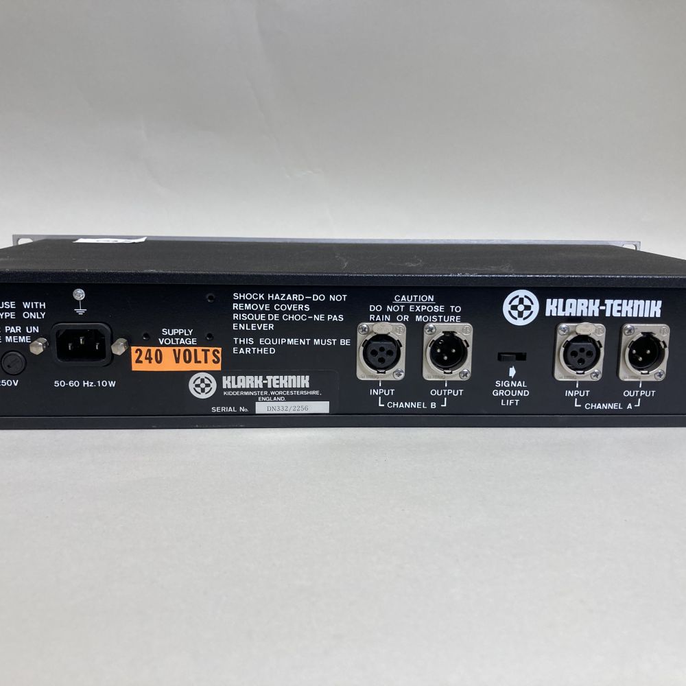 Klark-Teknik DN332 Graphic Equaliser | PS Auction
