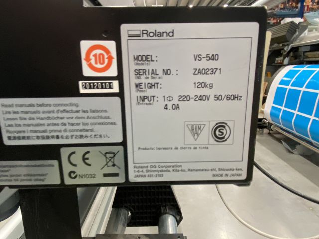848091-13 Large Format Printer Roland VersaCamm Print & Cut VS-540