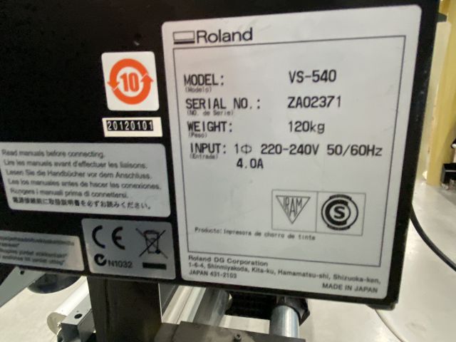848091-14 Large Format Printer Roland VersaCamm Print & Cut VS-540