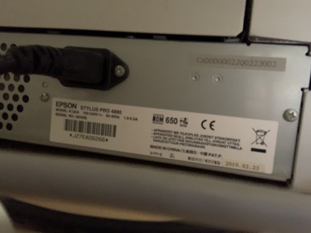 848156-8 Large format printer Epson Stylus Pro 4880