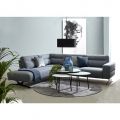 852115-1 NEW Preston corner sofa with open end left