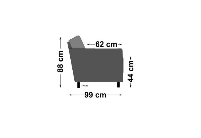 852115-5 NEW Preston corner sofa with open end left
