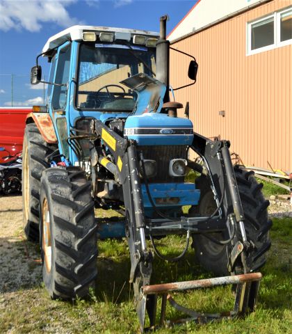 850620-35 Tractor Ford 6610 / ii 4wd Mustang 1987