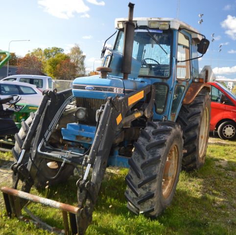850620-36 Tractor Ford 6610 / ii 4wd Mustang 1987