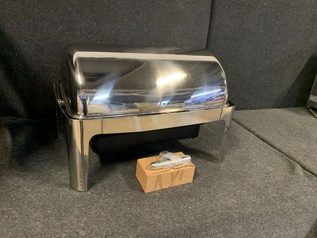 851991-1 New electric chafing dish with rolltop