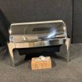 851989-1 New electric chafing dish with rolltop