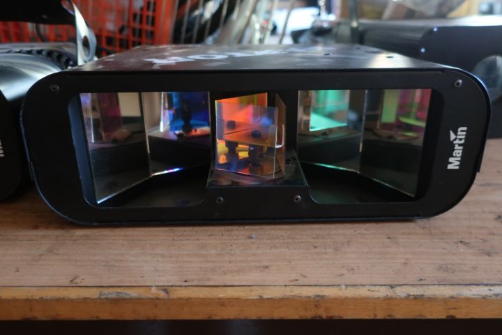 833418-10 7 disco lamps, different models - i.a. Martin Raptor