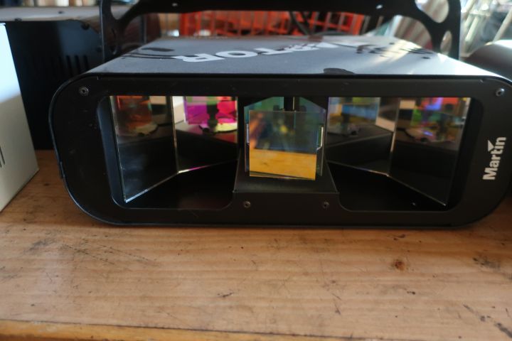 833418-11 7 disco lamps, different models - i.a. Martin Raptor