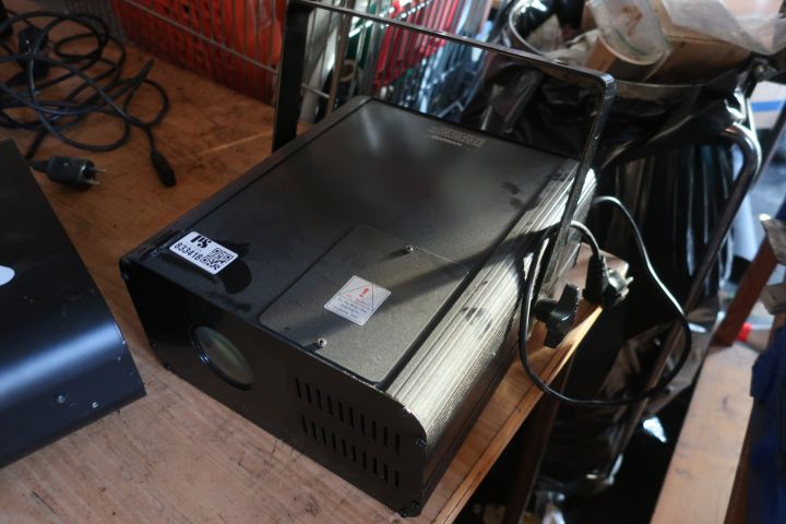 833418-14 7 disco lamps, different models - i.a. Martin Raptor