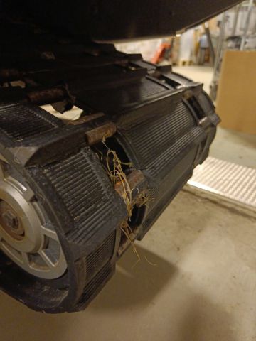 755322-48 Polaris Star Track -1988 Reg: NZS933 Repair Object