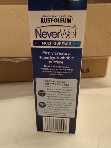 753621-3 1 box with Impregnation Neverwet Spray 2.