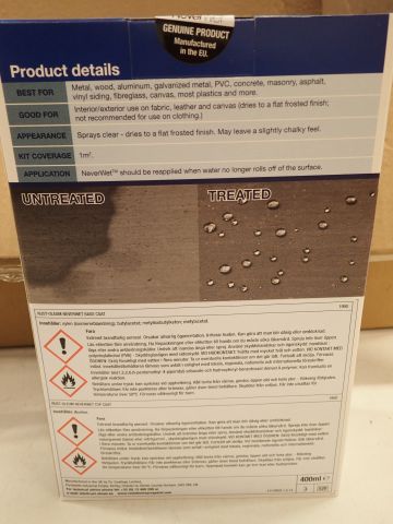 753621-4 1 box with Impregnation Neverwet Spray 2.