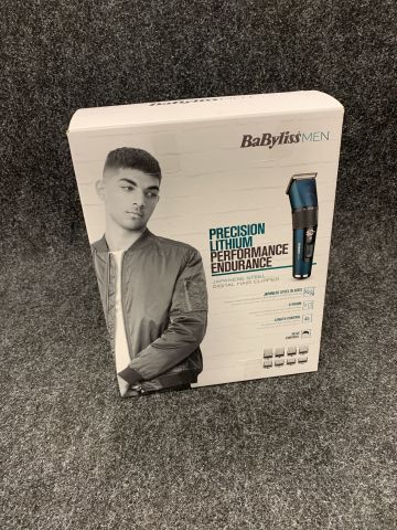 852953-2 Hair Trimmer Babyliss E990E Japanese Steel Digital Hair Clipper