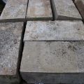794675-7 Stool with brick and leca masonry blocks