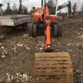 779348-2 Grävmaskin Atlas 804 M 5-ton -1995 med vagn