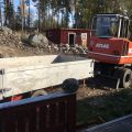 779348-7 Grävmaskin Atlas 804 M 5-ton -1995 med vagn