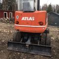 779348-5 Grävmaskin Atlas 804 M 5-ton -1995 med vagn
