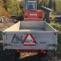 779348-8 Grävmaskin Atlas 804 M 5-ton -1995 med vagn