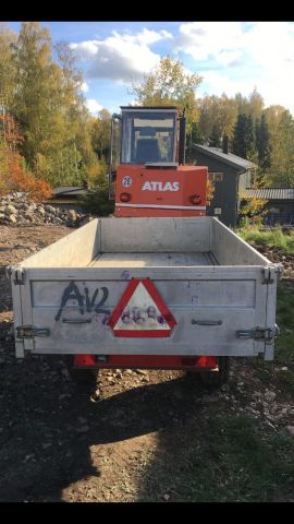 779348-8 Grävmaskin Atlas 804 M 5-ton -1995 med vagn
