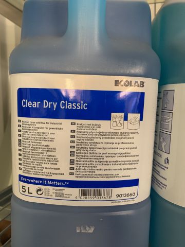 809847-19 Cleaning equipment: Aluminum stand for mop, air freshener, detergent