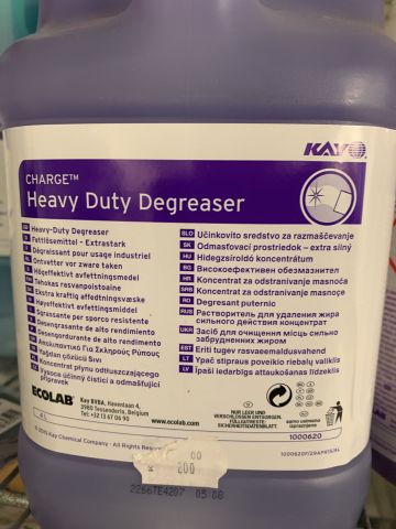 809847-21 Cleaning equipment: Aluminum stand for mop, air freshener, detergent