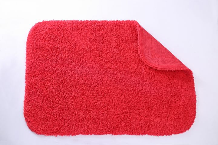 853184-1 2 pcs Gunhild red bathroom rug - sw878 / r