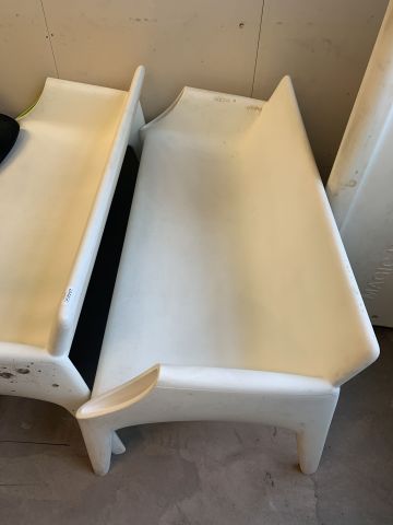 844850-2 Outdoor sofa, 3 Magic Hole Kartell