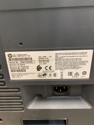 853571-6 HP Color LaserJet Professional CP5225 Printer