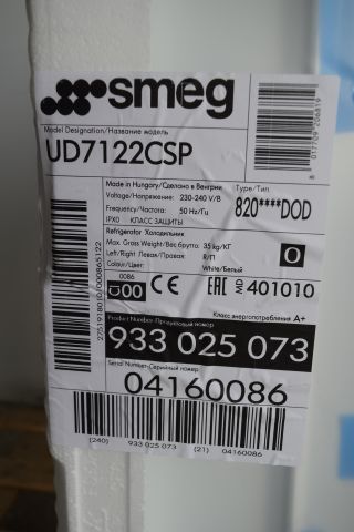 683178-5 Refrigerator with freezer compartment from SMEG UD7122CSP