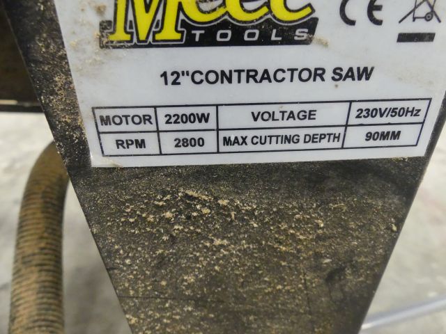 836265-7 Table saw "MEEC TOOLS"