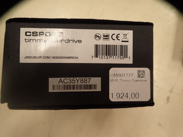 752125-2 MXR Timmy Overdrive