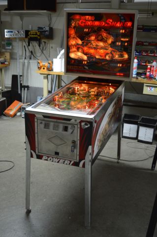 779380-1 Pinball Bally Nitro Ground Shaker -1980