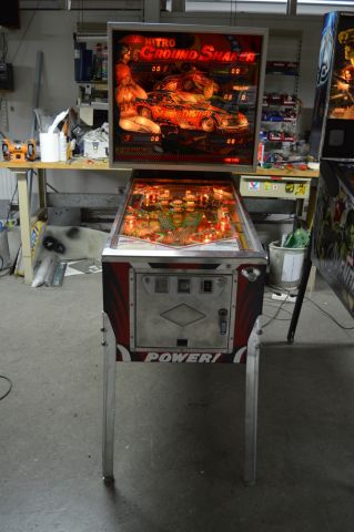 779380-2 Pinball Bally Nitro Ground Shaker -1980