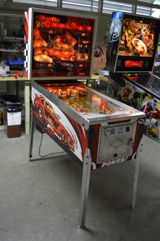 779380-3 Pinball Bally Nitro Ground Shaker -1980