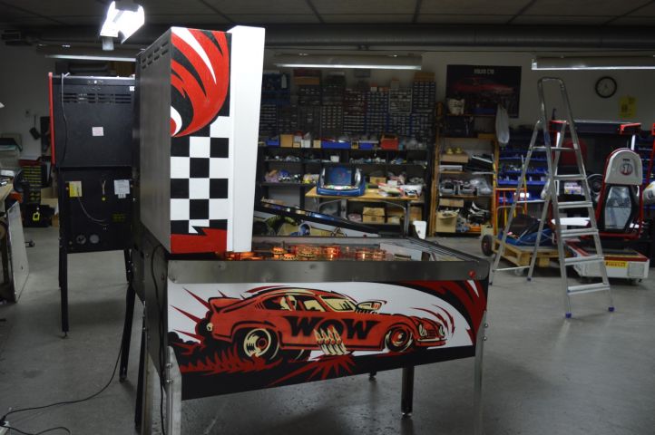 779380-4 Pinball Bally Nitro Ground Shaker -1980