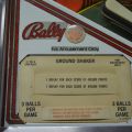 779380-9 Pinball Bally Nitro Ground Shaker -1980