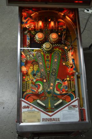 779380-14 Pinball Bally Nitro Ground Shaker -1980