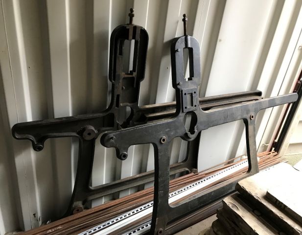 848951-1 Lithograph press karl krause with lithograph stone