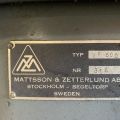 824387-6 Cutter with table feed Mattsson & Zetterlund VF600