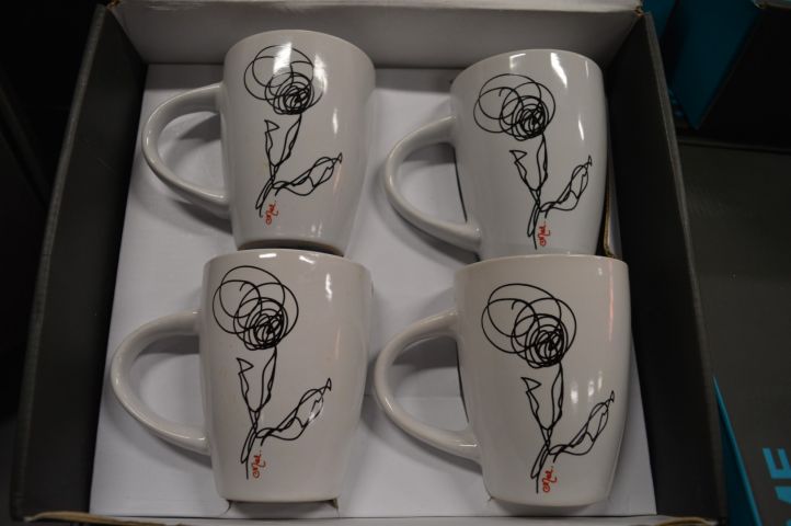 779410-3 Coffee cups 4-pack Xantia Home by Merx 91 pack 364 cups