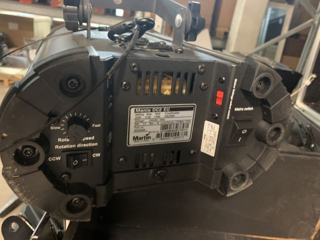 844938-7 Fire light effect Martin Mania DC2 and transport box