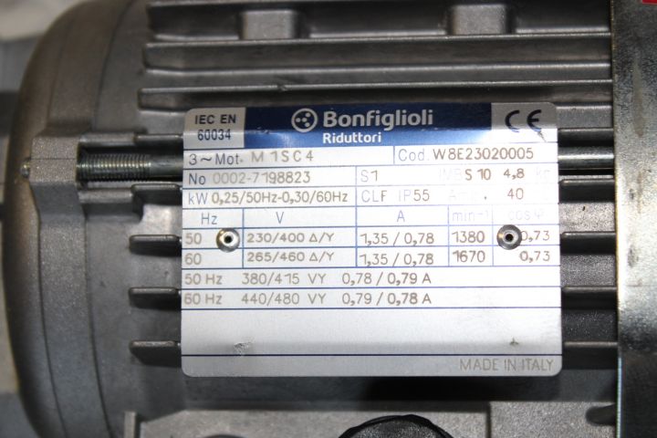 855056-8 Motor gear, Bonfiglioli
