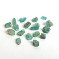 855222-3 20 pcs Rust stones of Emerald about 55 ctv
