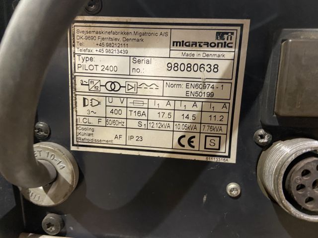 848971-6 Welding Migatronic Pilot 2400