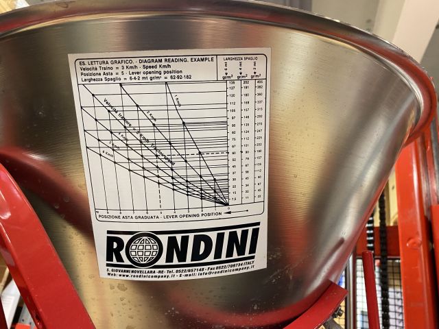 833857-5 Salt spreader Rondini Jardin SPT / 50, use once.