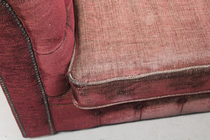 855509-4 Sofa dressed in Ralph Lauren Fabric